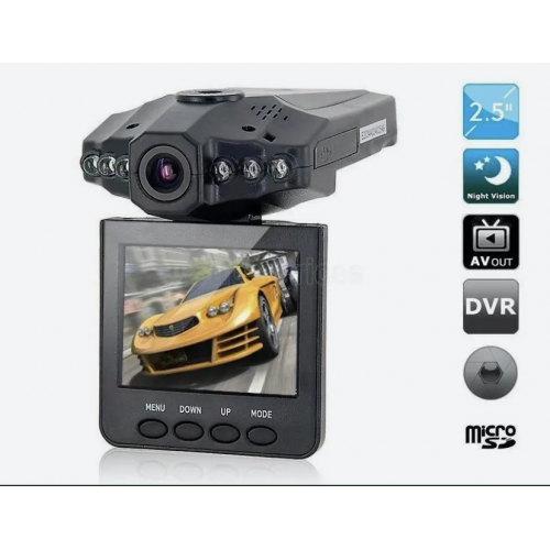 Портативный автомобильный видеорегистратор HD Portable DVR with 2.5 TFT LCD Screen