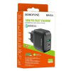 Зарядное устройство сетевое 1 USB Borofone BA46A Premium, 3A, PD, QC3.0