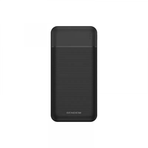 Внешний аккумулятор PowerBank Sendem PK81, 10000 мАч, черный