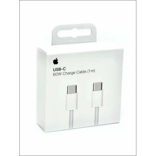 Кабель Apple Type-C to USB Type-C, 60 Вт, тканевый, 1 м