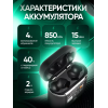 Беспроводные наушники JBL Tour Pro 2 с экраном и Hi-Fi звуком, черный